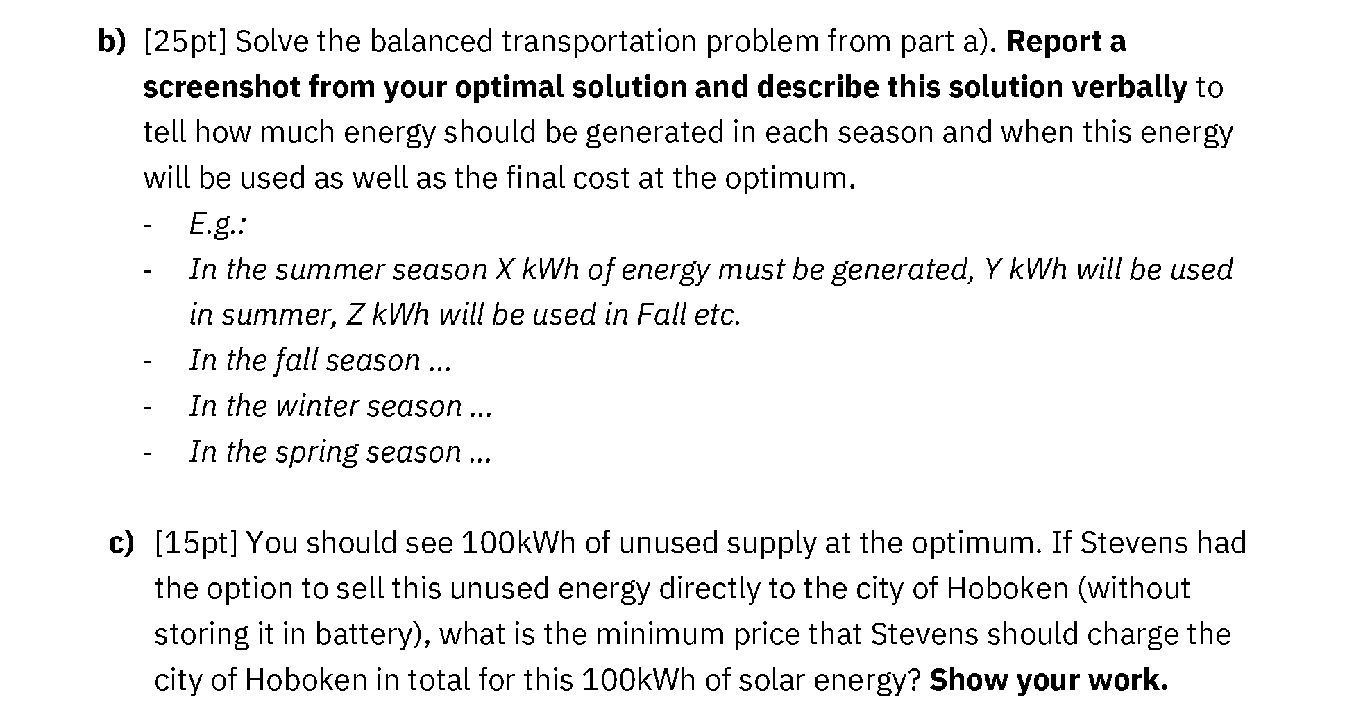 of its buildings. The energy generation capacity and the energy demand fluctuate