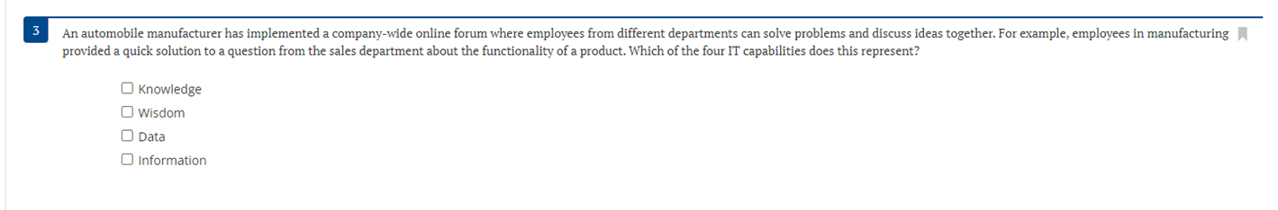 provided a quick solution to a question from the sales department