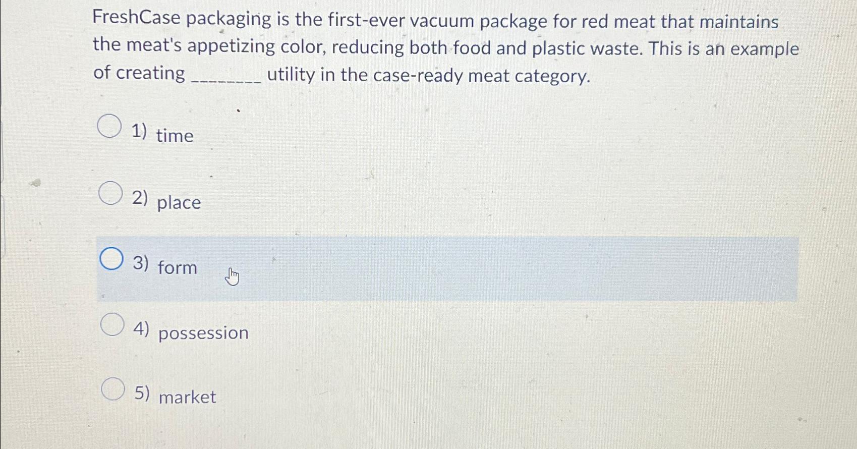  FreshCase packaging is the first-ever vacuum package for red meat that