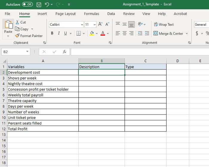 a Broadway play, LaLa Land. It would cost $12 million to develop