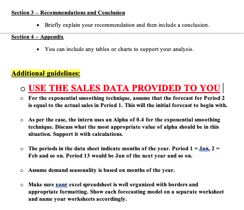 question. Thank you. Instructions: - Read the business case and provide your