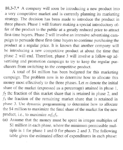 please give the answer in a tablue form, everything detailed in tables,