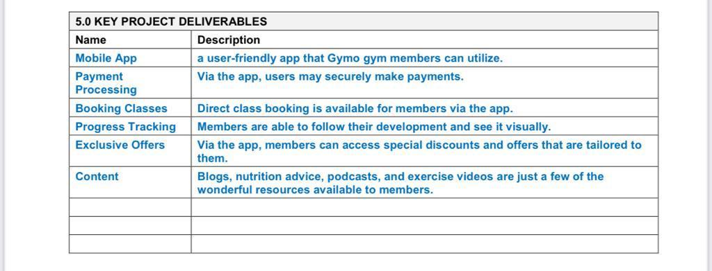 the question is : Create a WBS and WBS dictionary and a