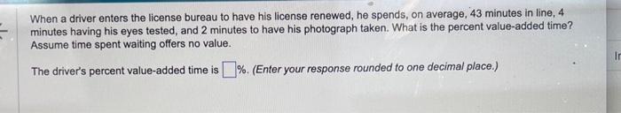 Please solve percent value added time for Q11. No extra information needed