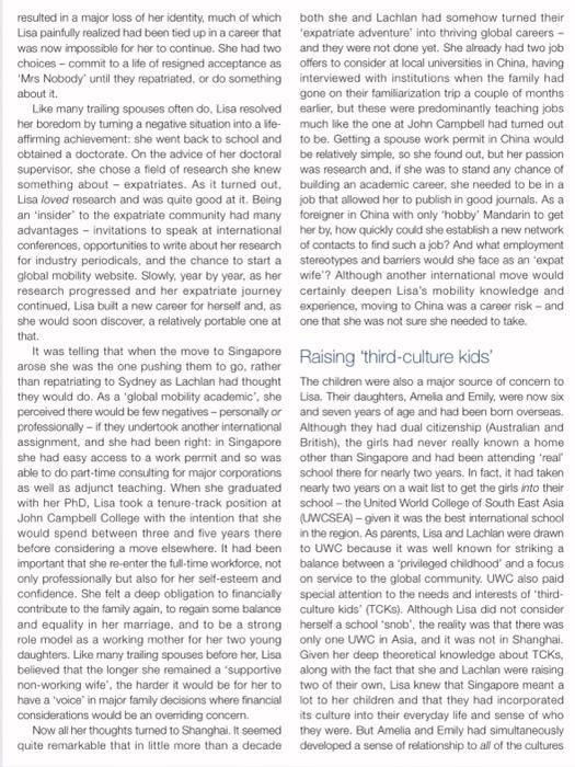 and realized it was the first-year anniversary of her employment at John