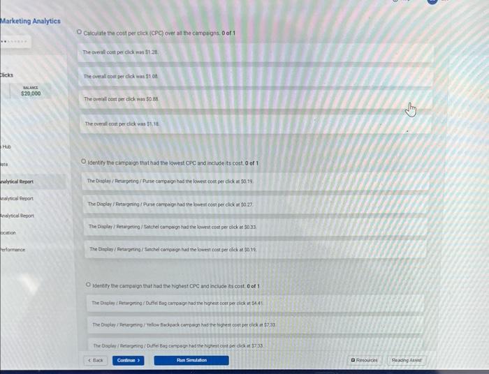 Retargeting / Yellow Backpack campaion tiad the highest number of clicks at