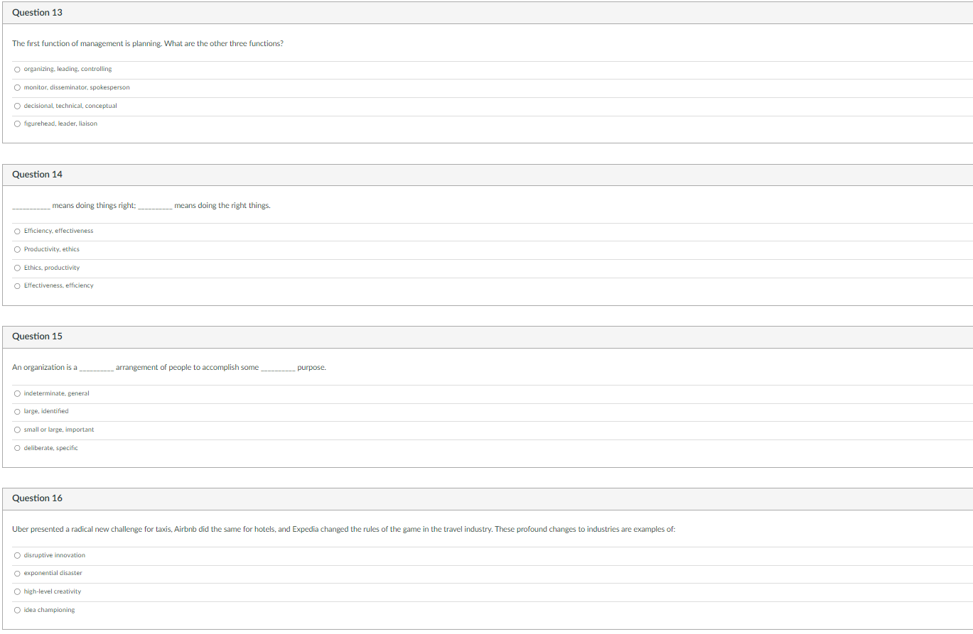 performance intention to engage in a minimally acceptable level of performance Question