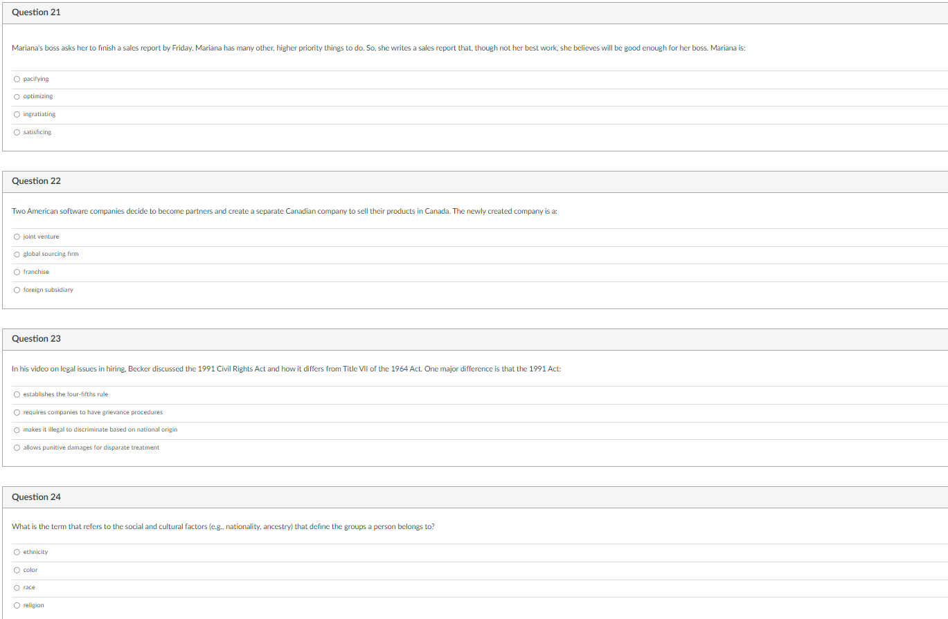 Question 11 According to your text, more than thirty years of research