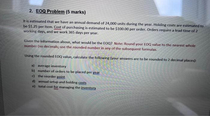 new tab for each of the three problems. Use referencing and formulas;