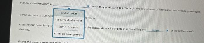 are engaged in when they participate in a thorough, ongaing process of