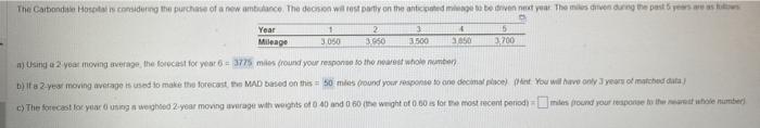 ANSWER FOR C b) 1f a 2-yes inceing average is used io