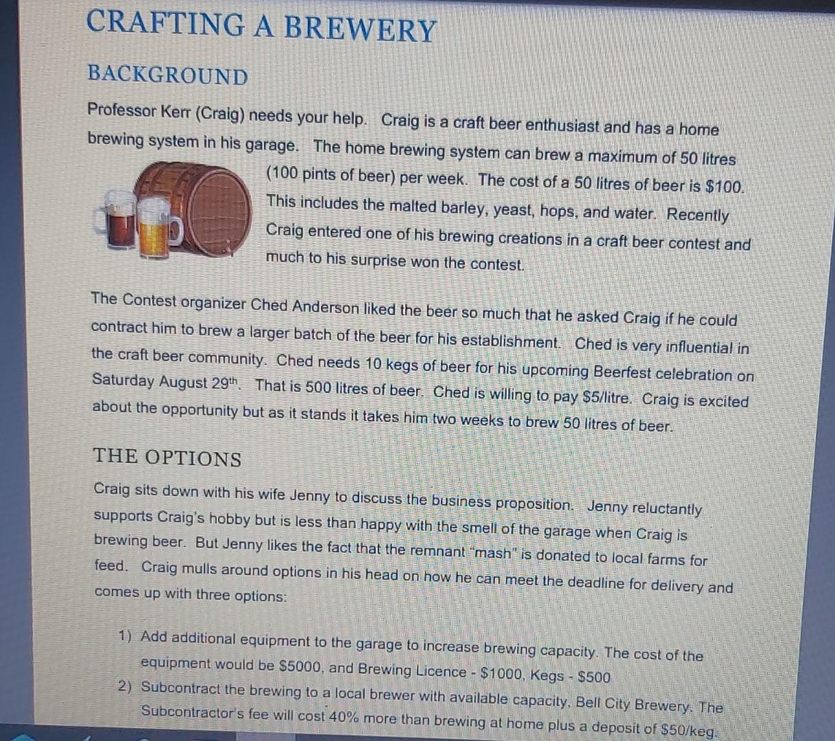 With the case study above create: 1a.Project Charter 1b.Stakeholder Register 1c.Stakeholder