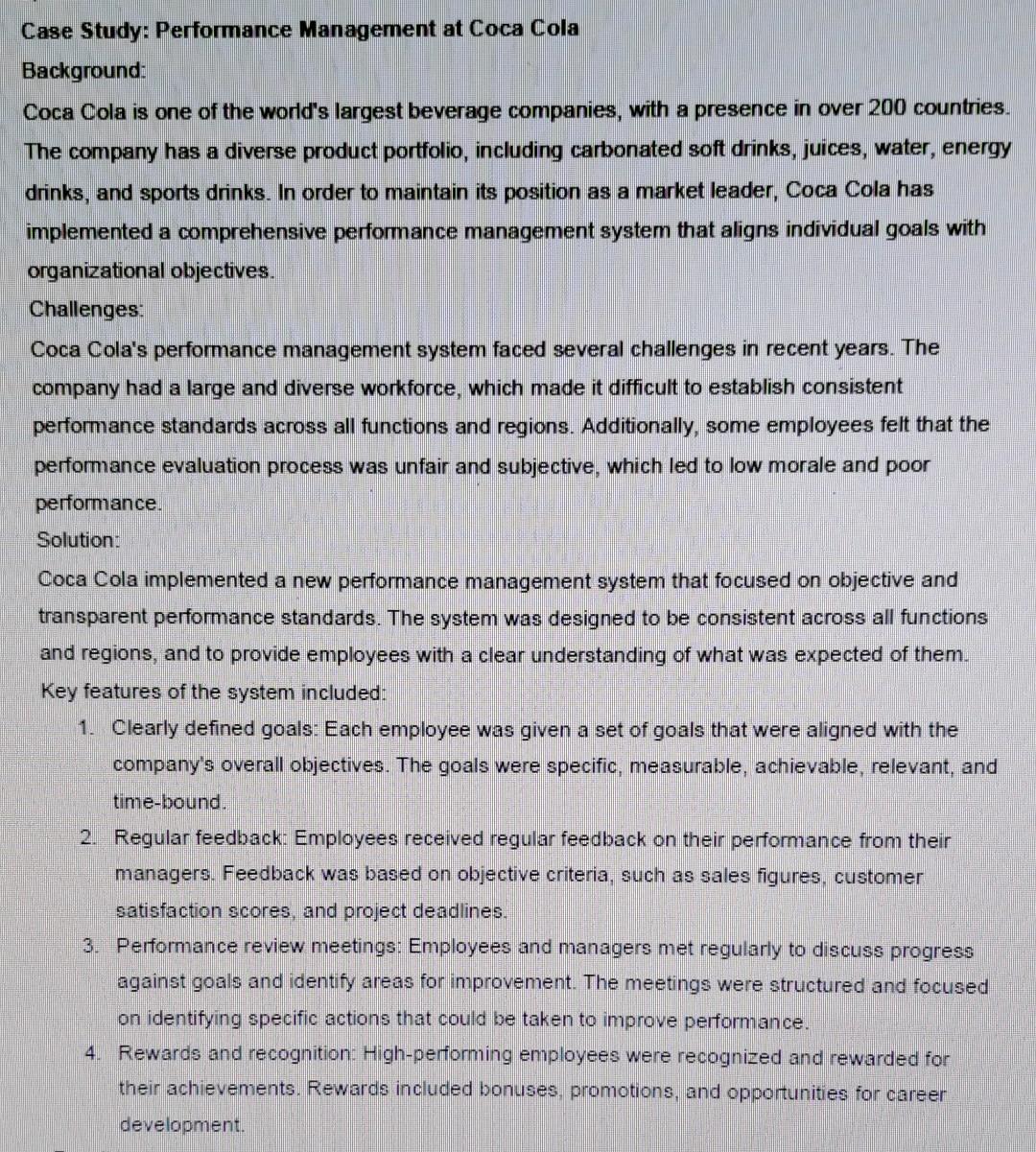 please explain in detail 1.1 and which model is used. Case