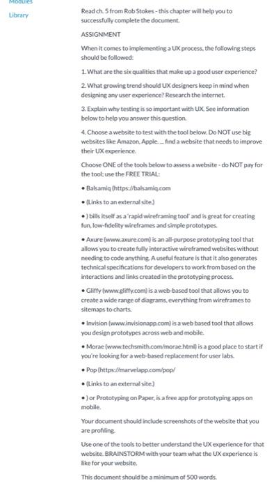  Read ch. 5 from Rob Stokes - this chapter will help