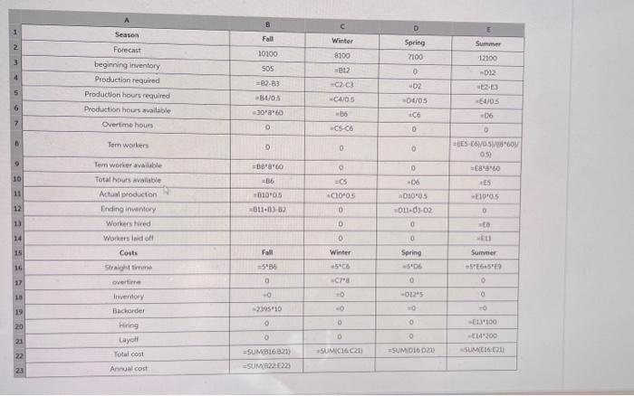can you solve the top problem set using excel \begin{tabular}{|c|c|c|c|c|c|} \hline &