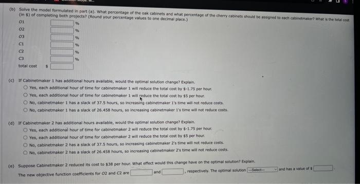 dual value for that constraint change? Explain. Yes, the dual value will