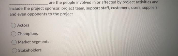 planned and actual progress Match each description to the term it describes