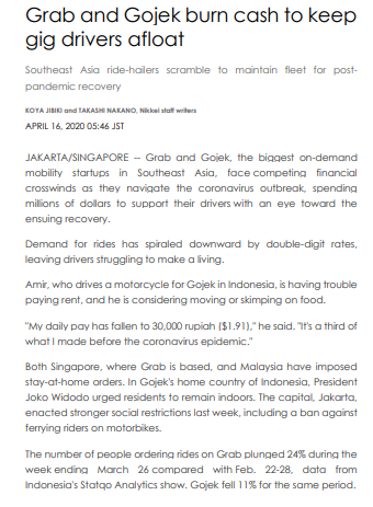 QUESTION : By breaking down its various services, describe how the