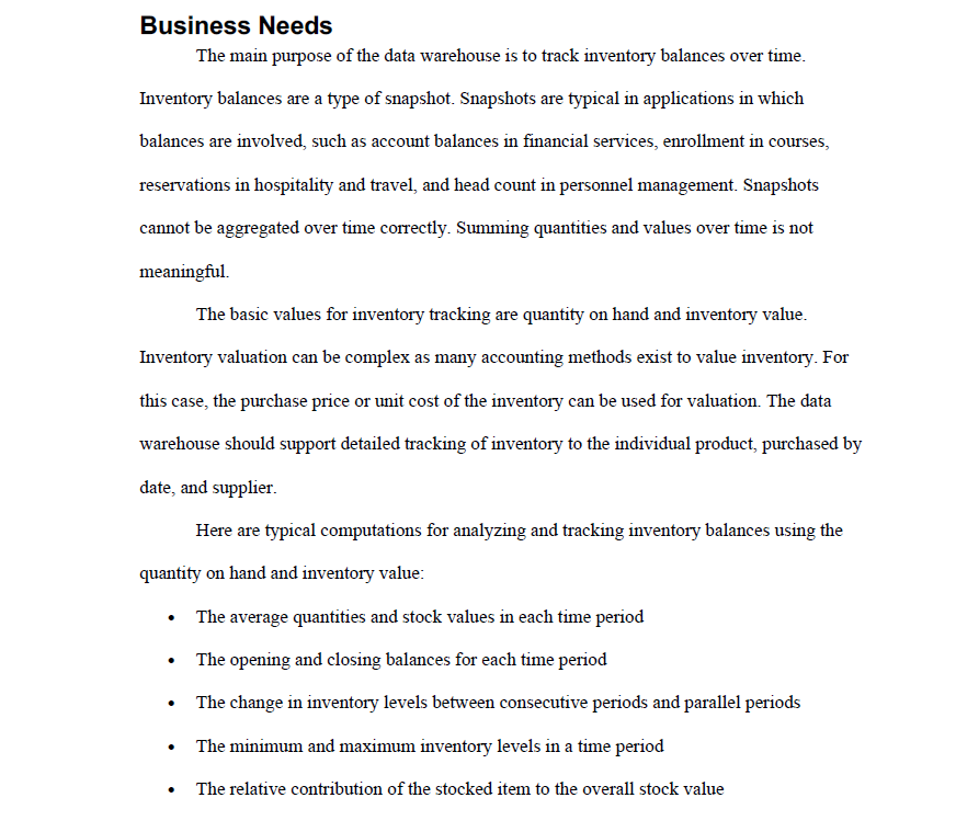 in the data sources. Data Sources The case study involves two data