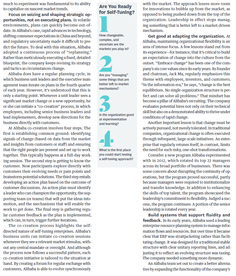 at how firms organize to meet customer requirements, and how they can