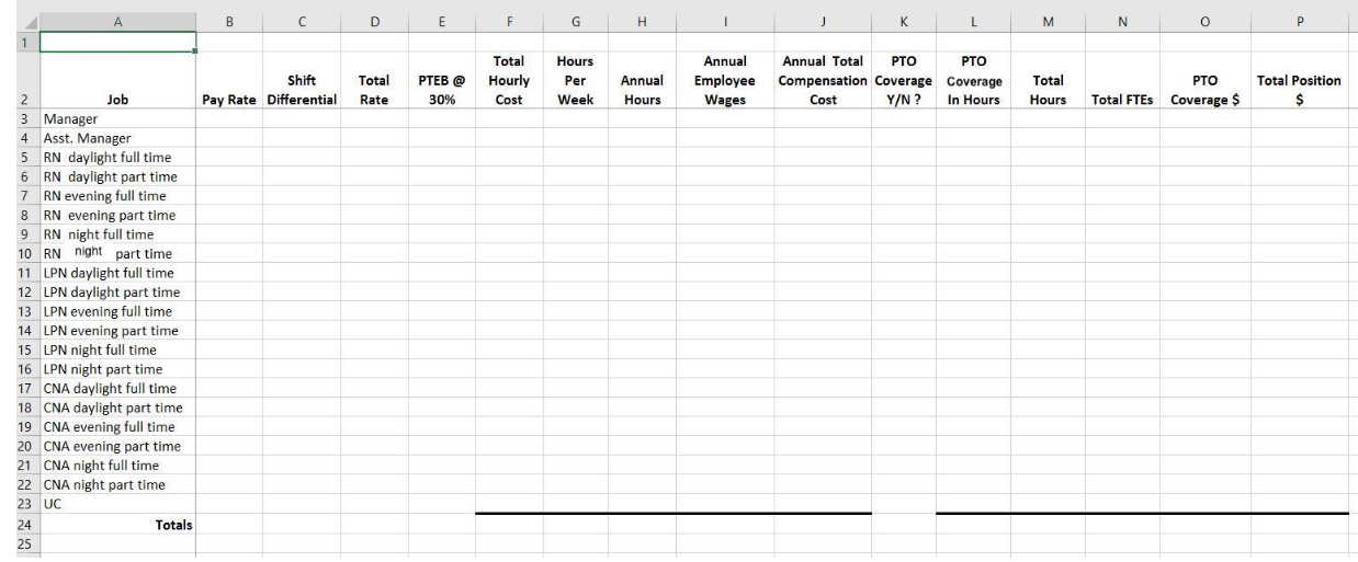 Please help with the Excel Spreadsheet with the information below Using the
