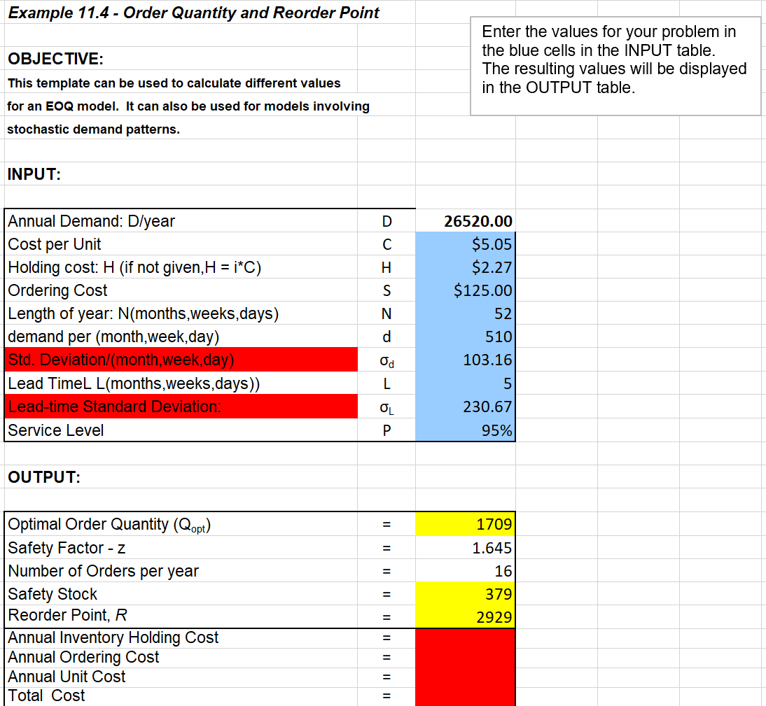 3 OVERALL QUESTIONS IN ONE: Assume the demand data given is normally