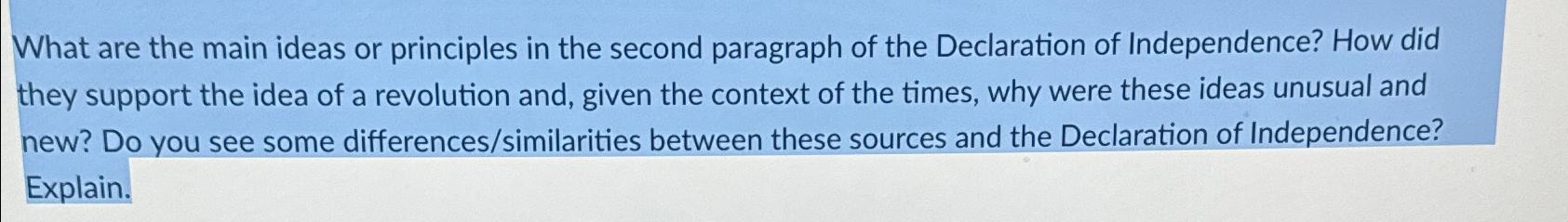  What are the main ideas or principles in the second paragraph