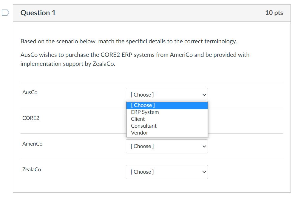 are suitable for all organizations ERP systems typically require changes to an