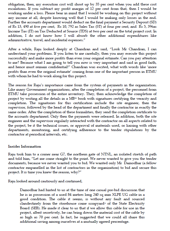 salvage the project that is slowly slipping from his control with the