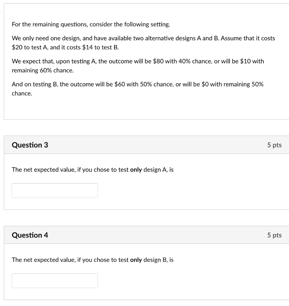 The expected value for A is not 38 and the expected value