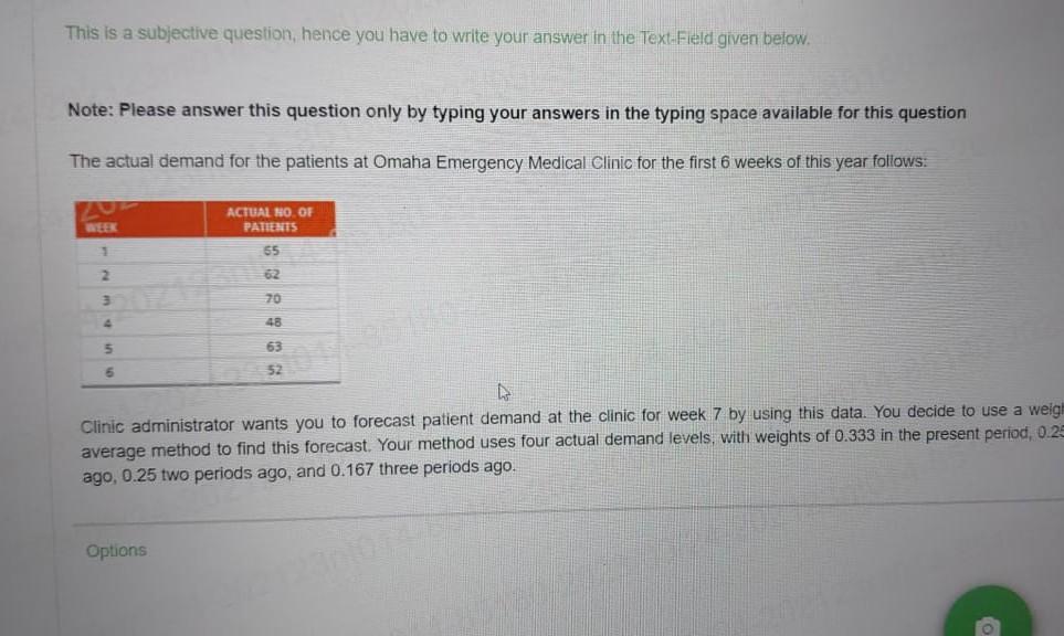  This is a subjective question, hence you have to write your