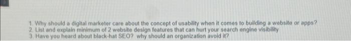  1. Why should a digital marketer care about the concept of