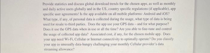 Answer based on the social media app, Twitter Provide statistics and discuss
