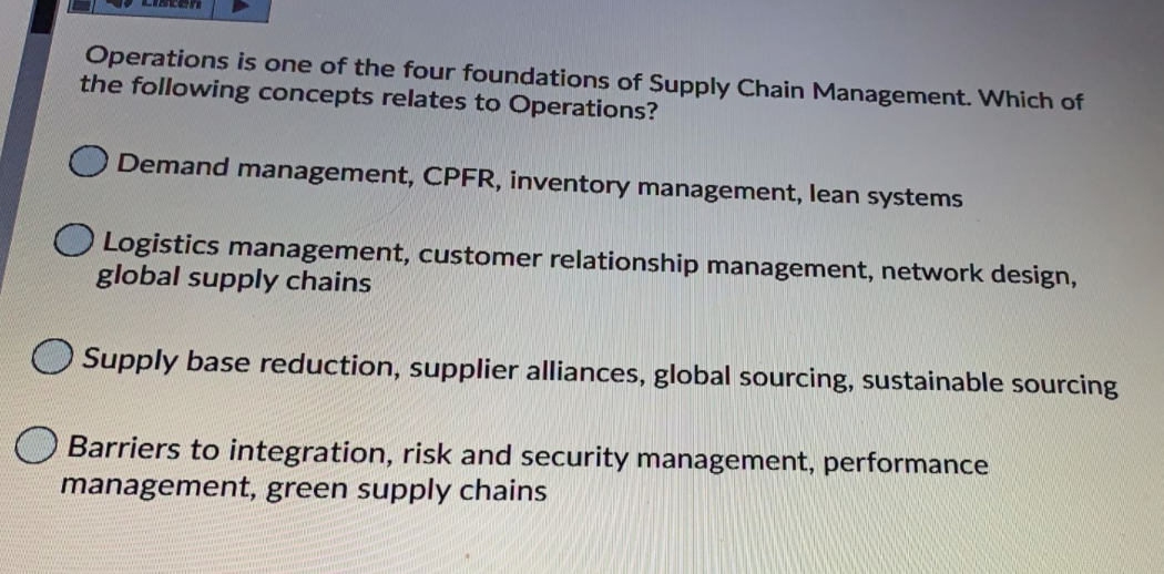 true about Collaborative Planning, Forecasting and Replenishment (CPFR)? Allows companies to shift