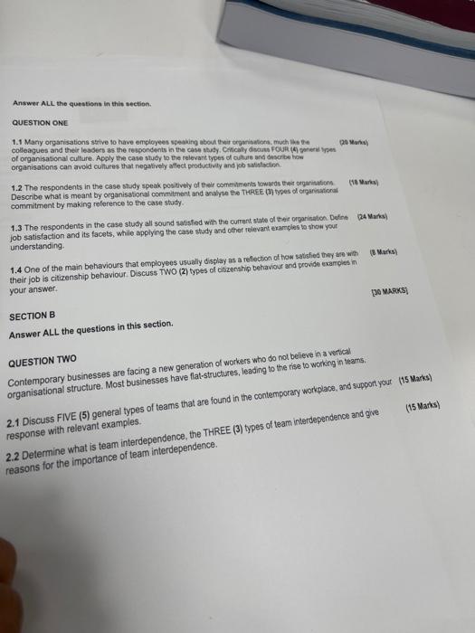 [70 MARKS] The Good Apples When you ask people inside highly successful