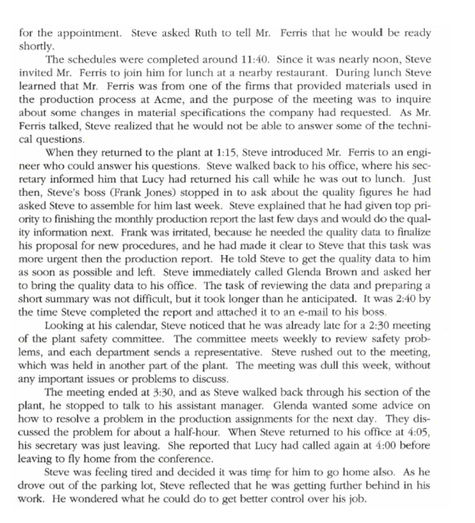 have been done? Please make sure that you describe all the specific