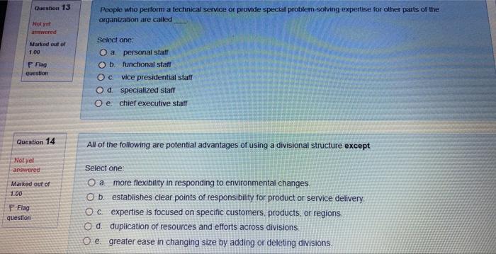 co-opetition ability d. emotional intelligence e. monopolistic power Qustion 3 Which of