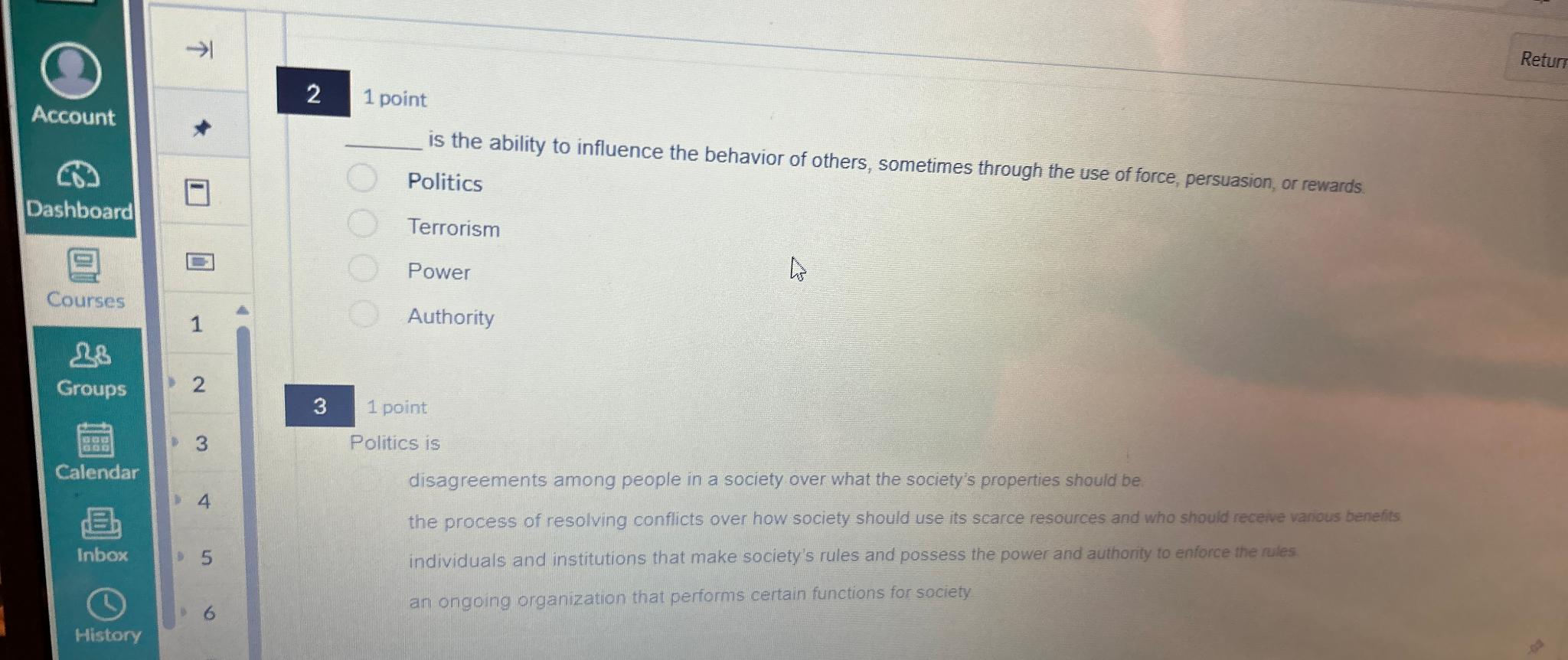  21 point is the ability to influence the behavior of others,
