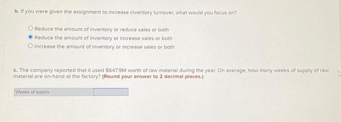 soon as possible US. Airfiter has hired you as a supply chain