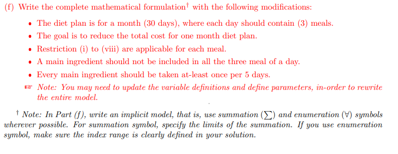 main ingredients of his diet: milk, bread, rice, eggs, vegetables, chicken, lamb,