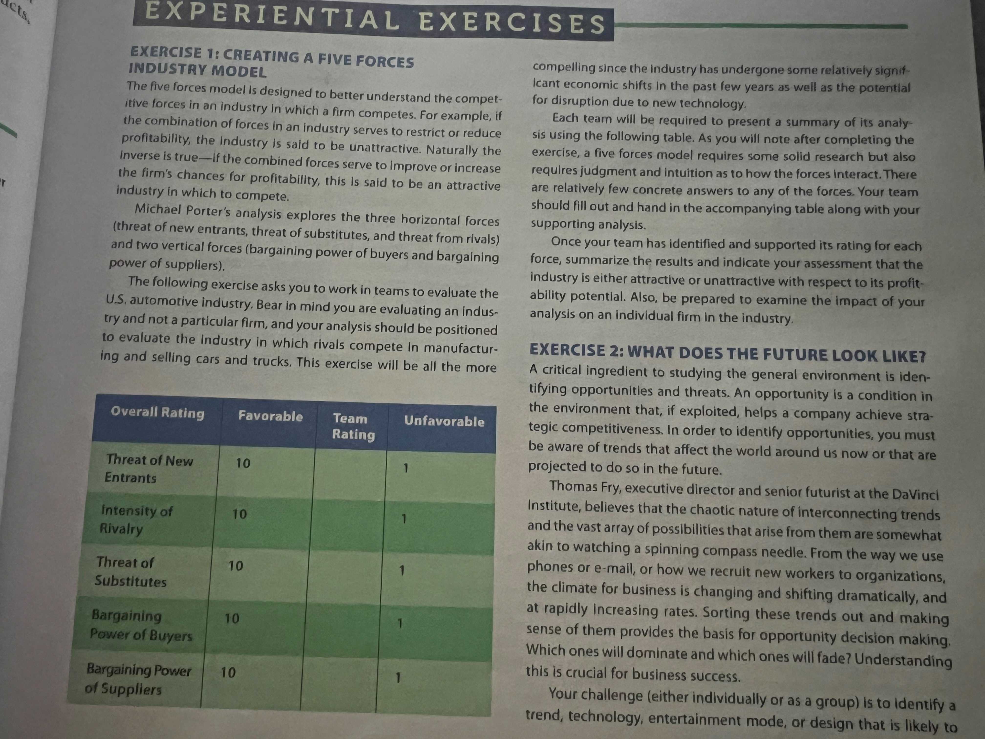 Please write 1-2 page answer to Exercise1, Chapter 2. You dont have