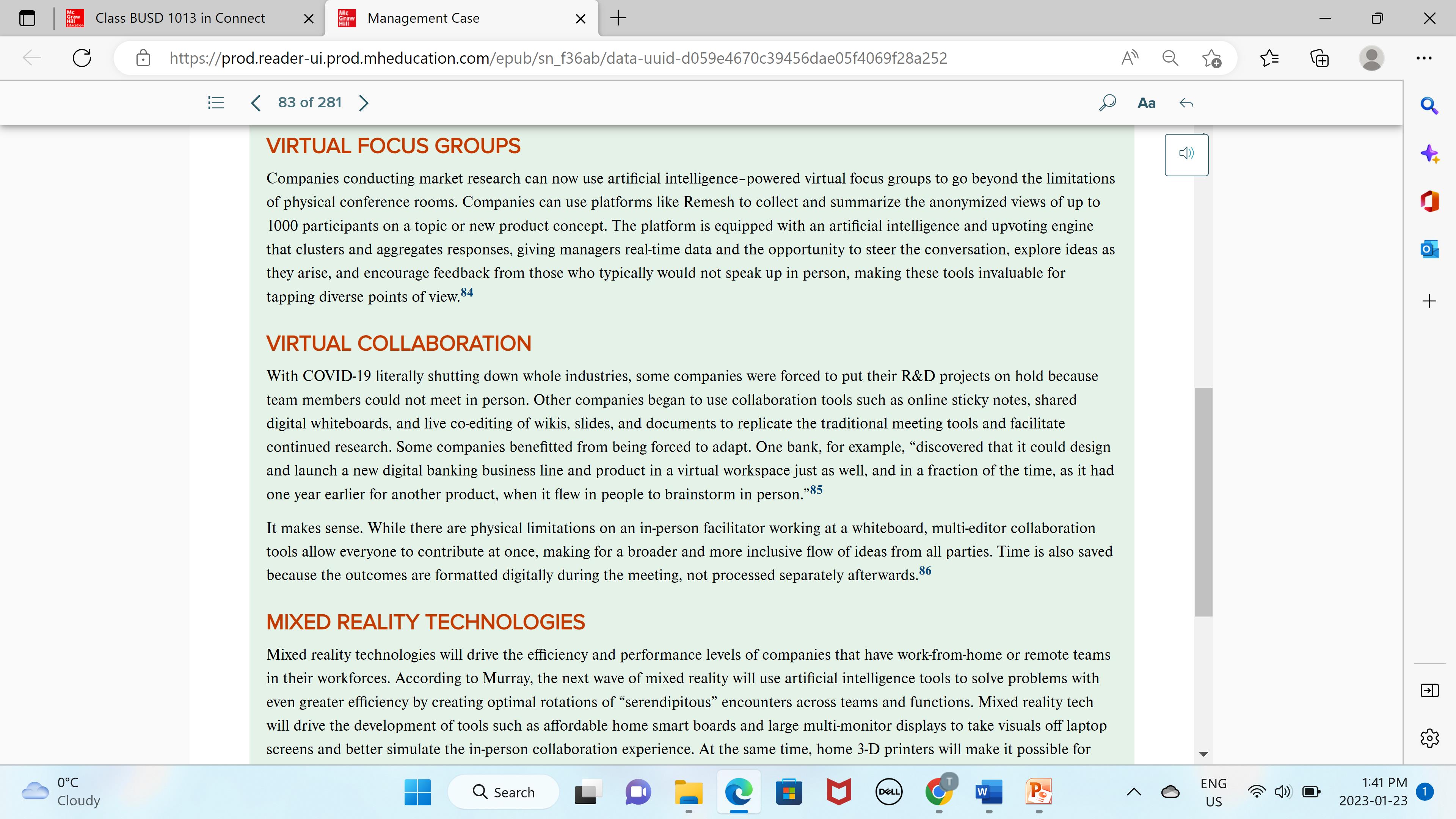 see other team members enhanced their sense of belonging and increased their