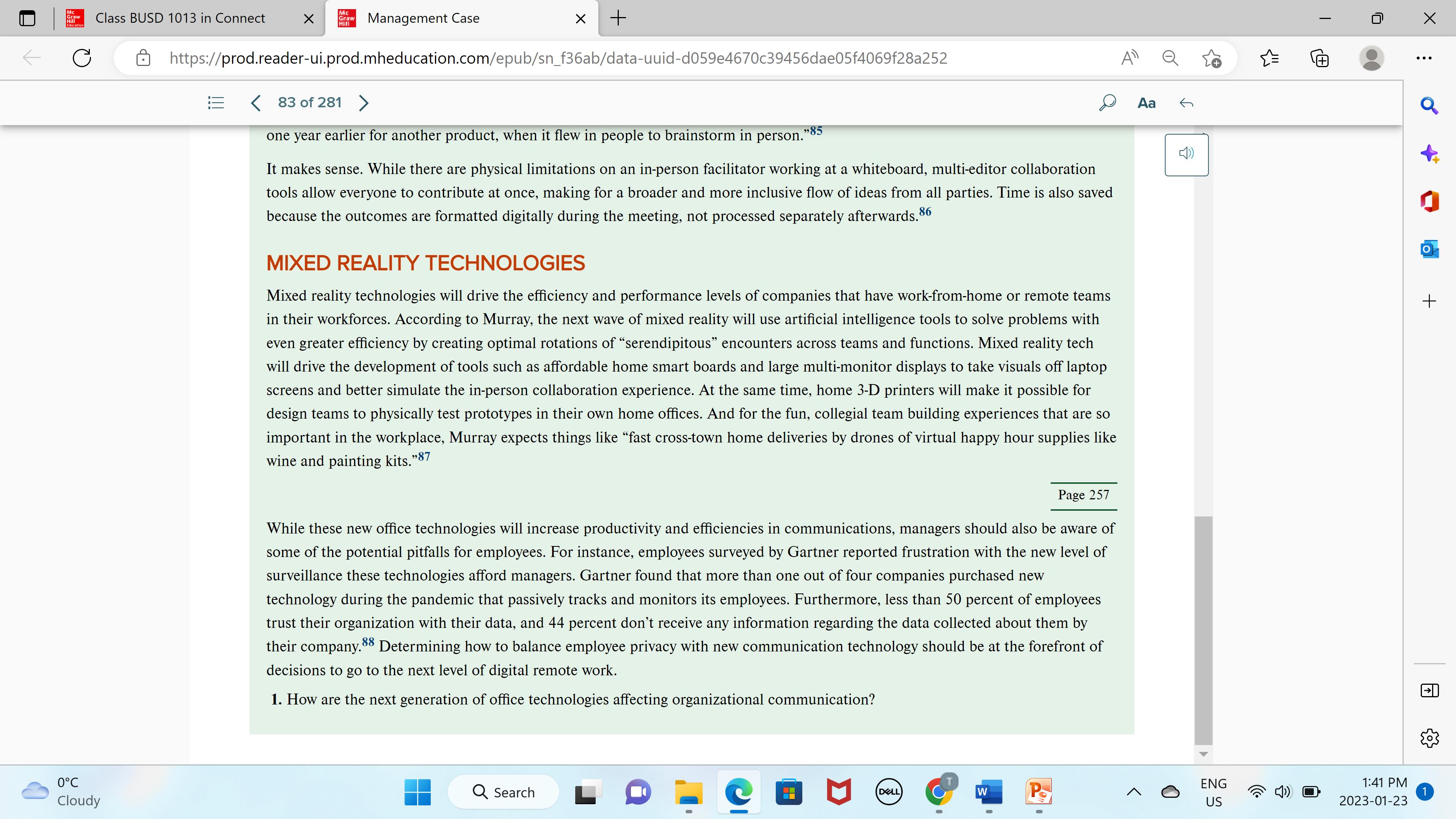ability to collaborate, innovate, and communicate. Fast-forward to the spring of 2020