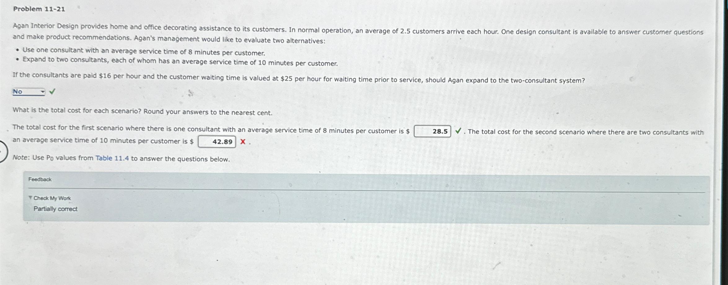  Problem 11-21 and make product recommendations. Agan's management would like to