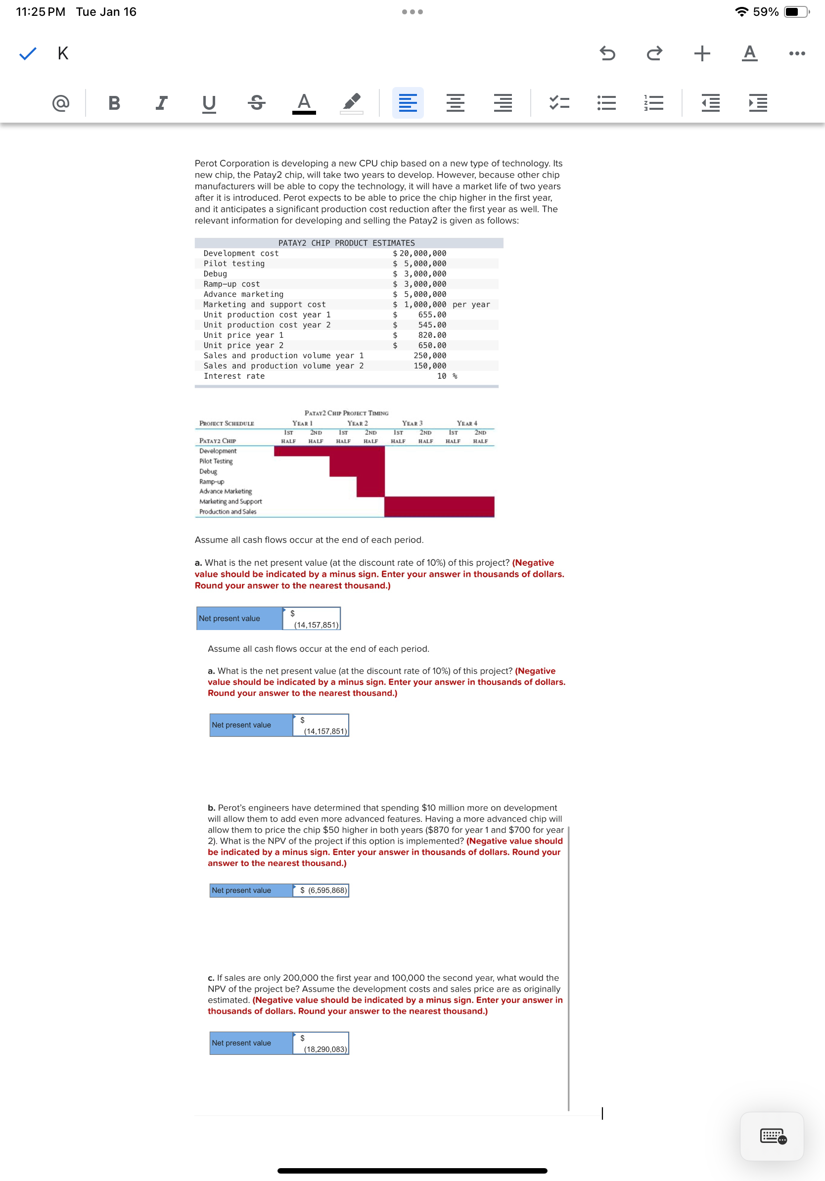  Perot Corporation is developing a new CPU chip based on a