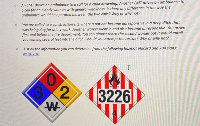  An EMT drives an ambulance to a call for a child