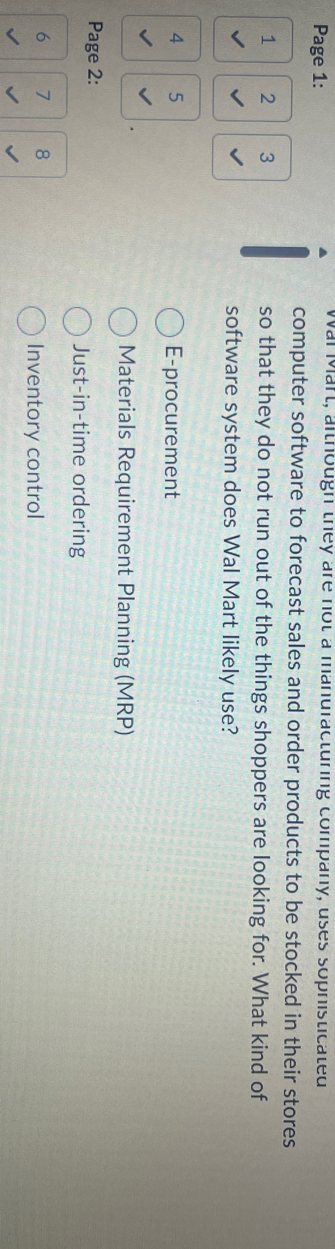  Page 1: 1 2 3 4 Page 2: 6 7 8