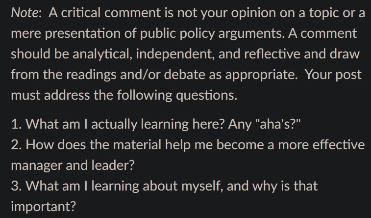 please can anyone help me with this assignment. Note: A critical comment