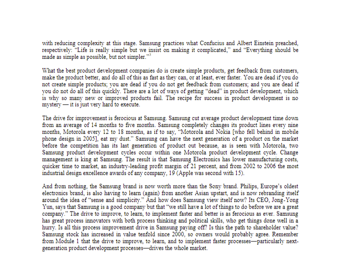 Stage-Gate Development Process Fast prototyping and concurrent engineering tend to mix Stages