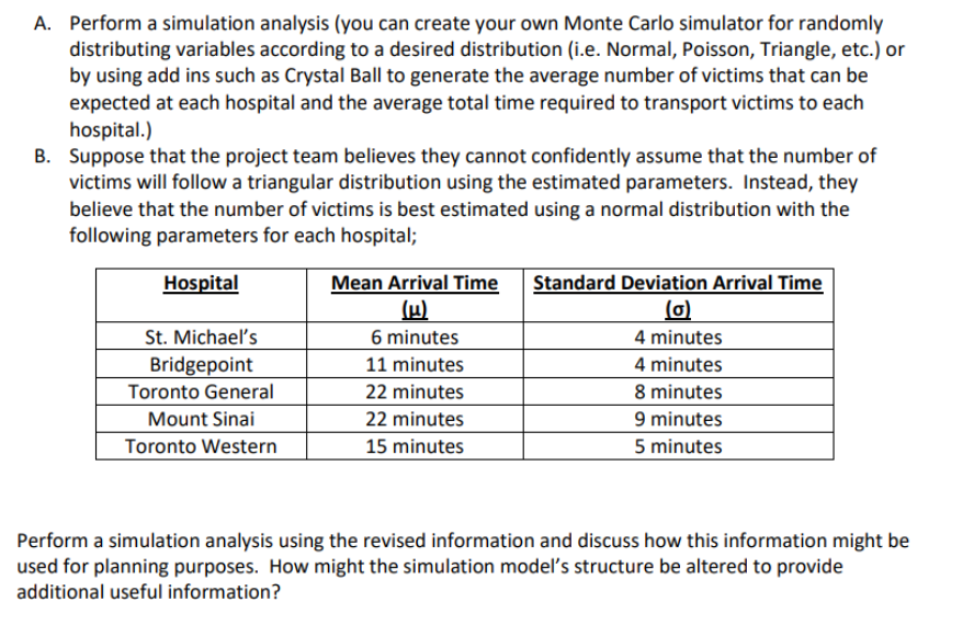 able to understand this question The GBC Emergency Preparedness team wants to